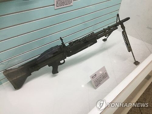 M60 기관총[연합뉴스 자료사진]